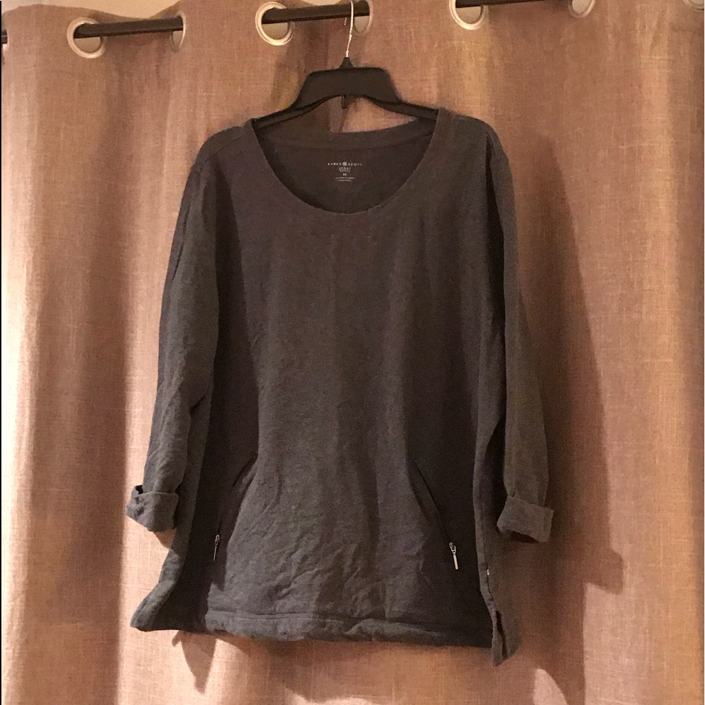 Pullover Grey Sweatshirt
